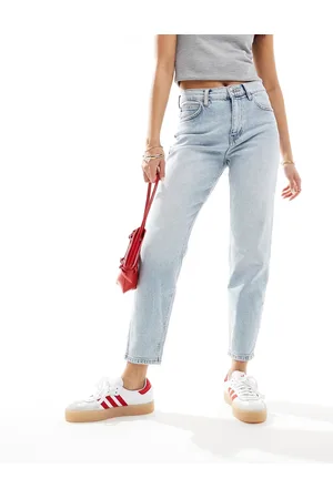 MANGO Mom jeans in light
