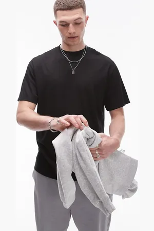 Topman Premium viscose relaxed t-shirt in