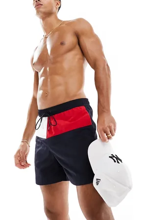 Tommy Hilfiger Core flag medium drawstring swim short in