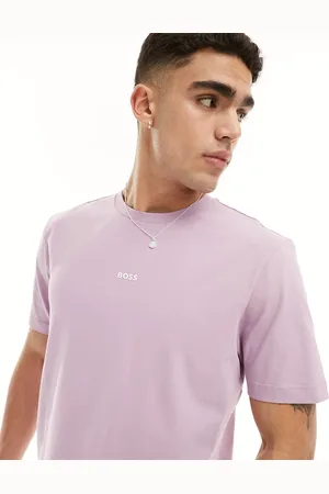 HUGO BOSS TChup logo t-shirt in light pastel