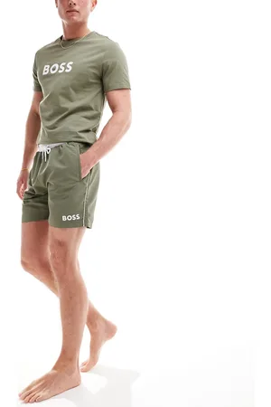 HUGO BOSS Boss Starfish swim short in khaki