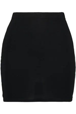 Boohoo Petite Jersey Basic Mini Skirt