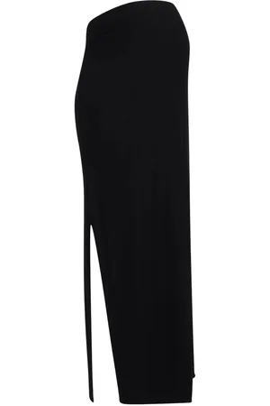 Boohoo Maternity Basic Jersey Split Maxi Skirt