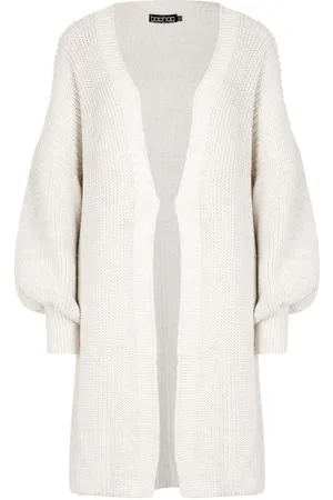 Boohoo Oversized Balloon Sleeve Cardigan