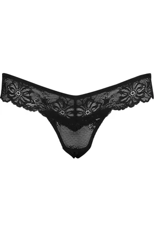 Boohoo 3 Pack Lace Bandeau Thongs