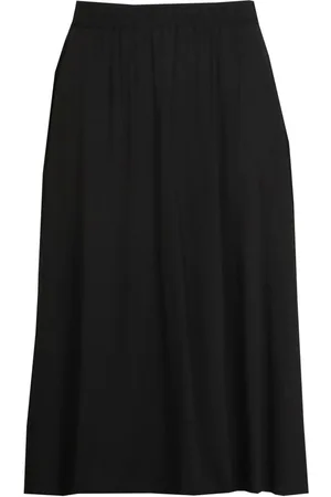 Boohoo Plus Woven Full Circle Midi Skirt
