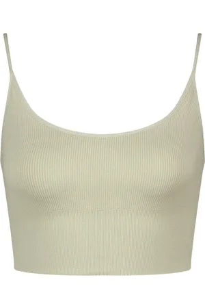 Boohoo Ribbed Seamless Longline Lounge Bra