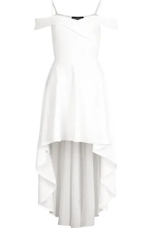 Boohoo Sweetheart Strappy Drop Hem Skater Dress