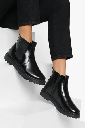 Boohoo Chunky Chelsea Boots