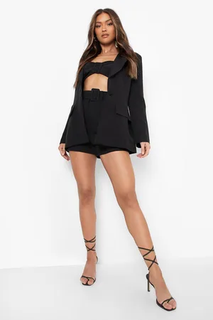 Boohoo Sweetheart Buckle Front Bralette