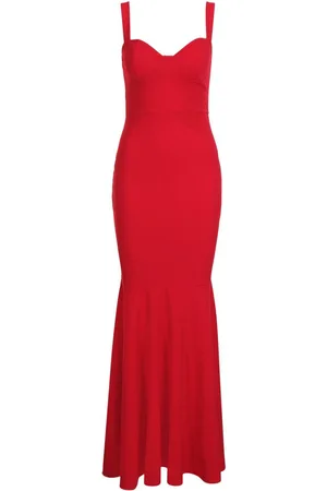 Boohoo Fitted Fishtail Maxi Bridesmaid Dress