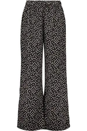 Boohoo Plus Woven Polka Dot Elasticated Trousers