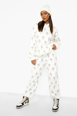 Boohoo All Over Print Joggers