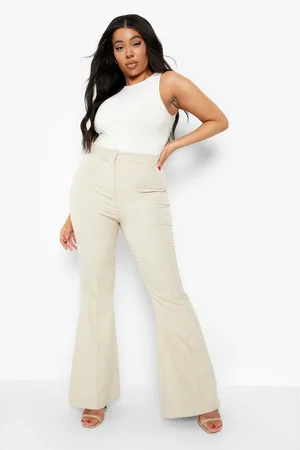 Boohoo Plus Tailored Suit Trousers