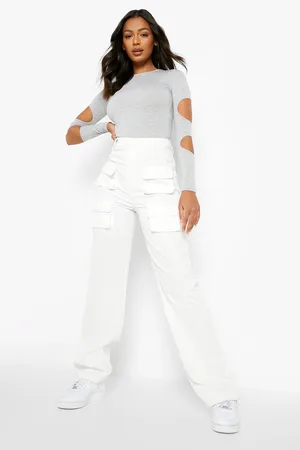 Boohoo Cut Out Detail Long Sleeve Bodysuit