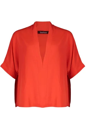 Boohoo Crepe Kimono