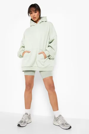 Boohoo Recycled Super Oversized Through Hoodie