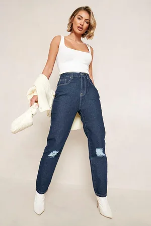Boohoo Rib Sleeveless Square Neck Bodysuit
