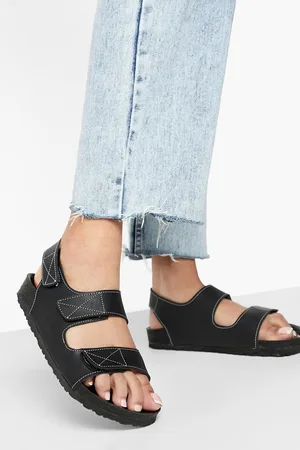 Boohoo Contrast Stitch Dad Sandal