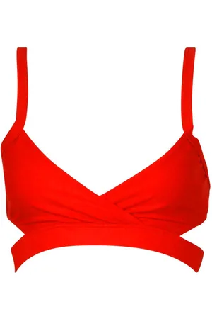 Boohoo Petite Mix & Match Cut Out Bikini Top