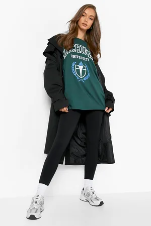 Boohoo Oversized Michigan Printed T-shirt