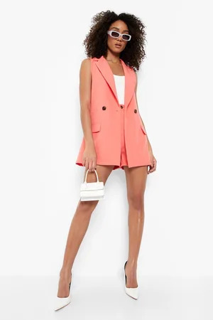 Boohoo Tall Sleeveless Blazer