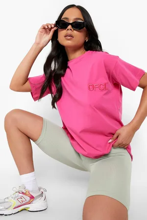 Boohoo Petite Ofcl Embroidered T-shirt
