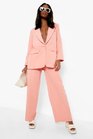 Boohoo Tailored Wide Leg Trousers