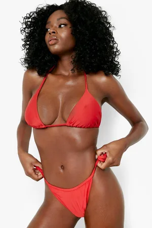 Boohoo Essentials Tie Side Recycled Bikini Brief