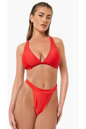Boohoo Essentials Fuller Bust Recycled Bikini Top