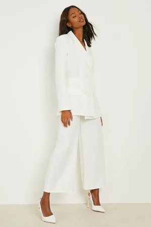 Boohoo Wide Leg Longline Tailored Culottes