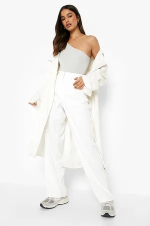 Boohoo One Shoulder Knitted Bodysuit