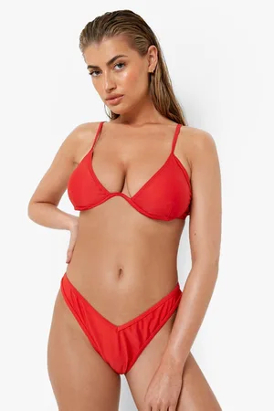 Boohoo Essentials Fuller Bust Recycled Bikini Top