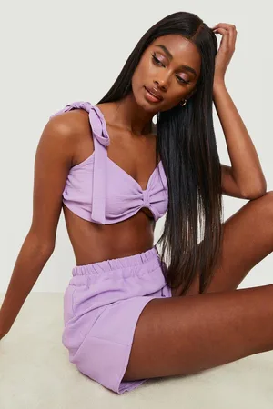 Satin Bralette Shirt And Pants 3 Piece Set