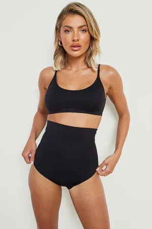 Boohoo 2 Pack High Waist Control Brief