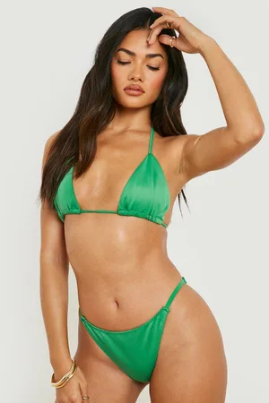 Boohoo Geo Print Tanga Bikini Brief