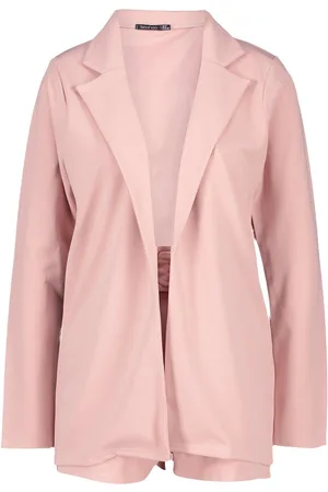 Boohoo Blazer & Self Fabric Short Suit Set