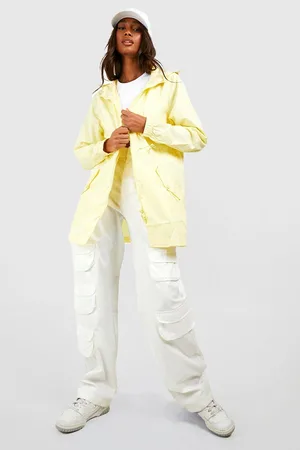 Boohoo Hooded Synch Waist Mac