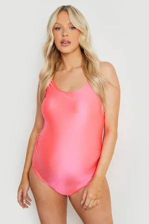 Boohoo Maternity Scoop Neck Swimsuit