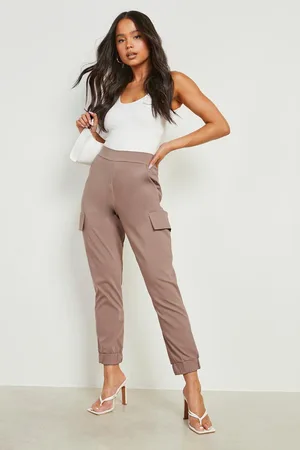Boohoo Petite Tapered Cargo Trouser