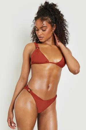 Boohoo Square Trim Hipster Bikini Brief