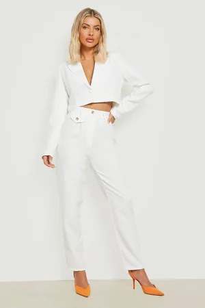 Boohoo Pocket Detail Relaxed Fit Tailored Trousers