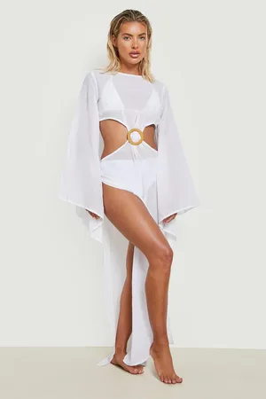 Boohoo O-ring Cut Out Beach Dress