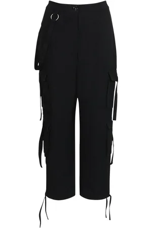 Boohoo Petite Cotton Twill Utility Pocket Cargo Trouser