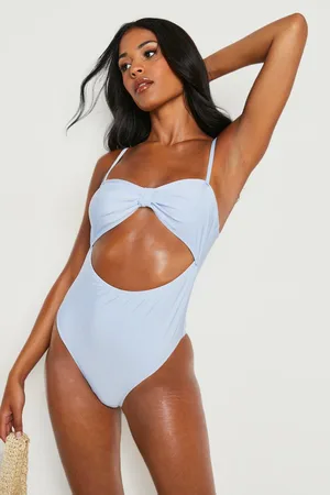 Boohoo Tall Cut Out Swimsuit