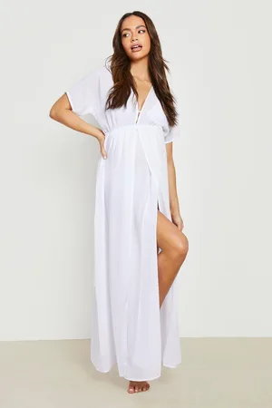 Boohoo Maternity Split Leg Maxi Beach Kaftan