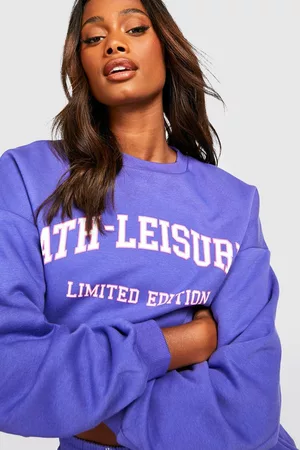 Boohoo Ath Leisure Printed Sweater Tracksuit