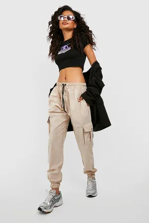 Boohoo Shell Cargo Joggers