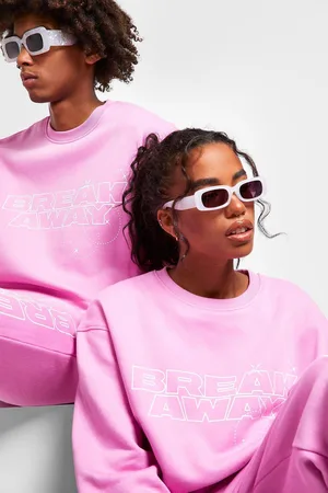 Boohoo Breakaway Festival Oversized Sweater