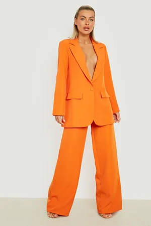 Boohoo Tailored Wide Leg Trousers